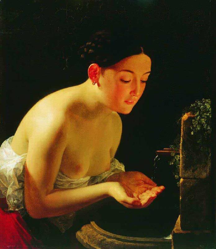 Karl Briullov Italian morning